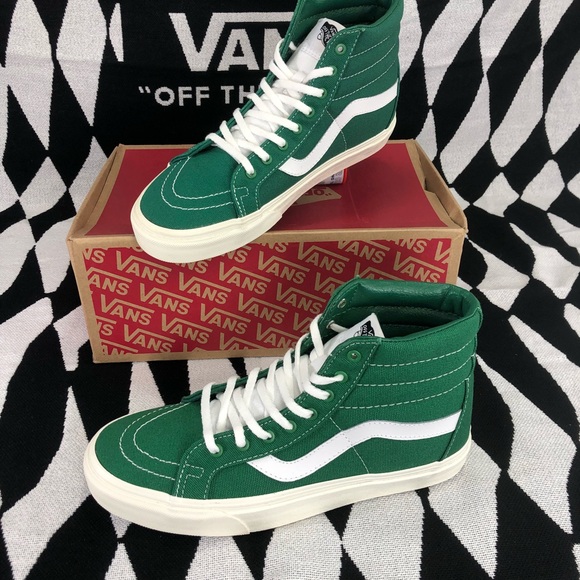 Vans Sk8-Hi Reissue 10 Oz. Canvas Verdant Greens’ - Picture 2 of 6